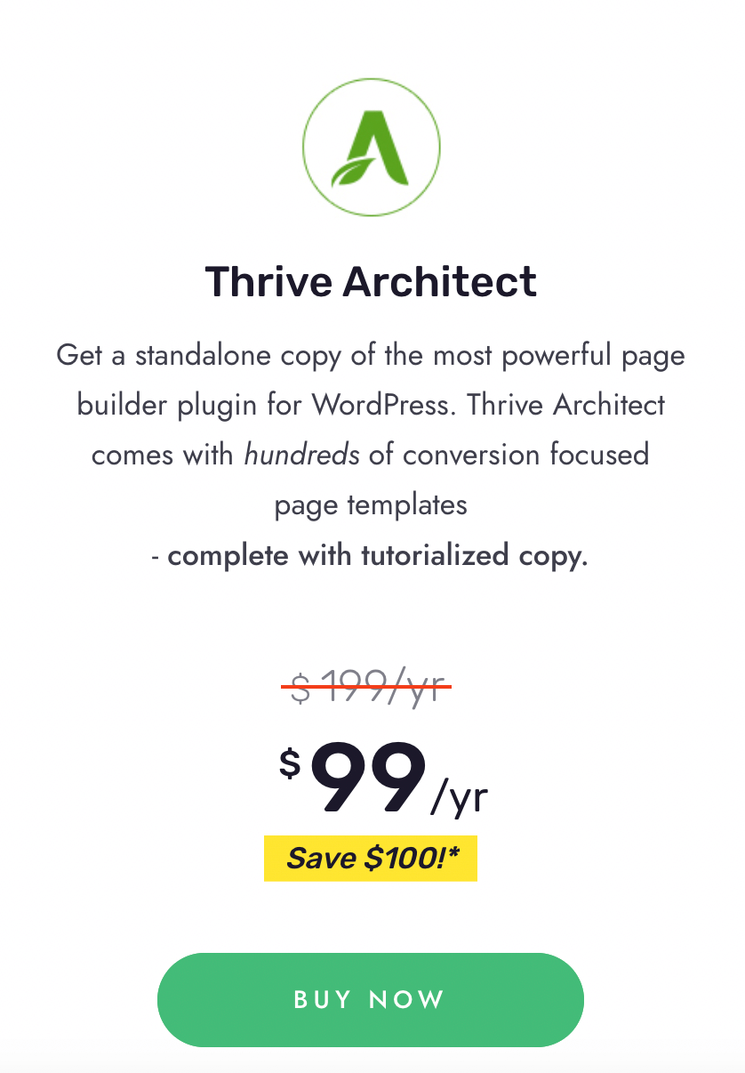 thrive architech